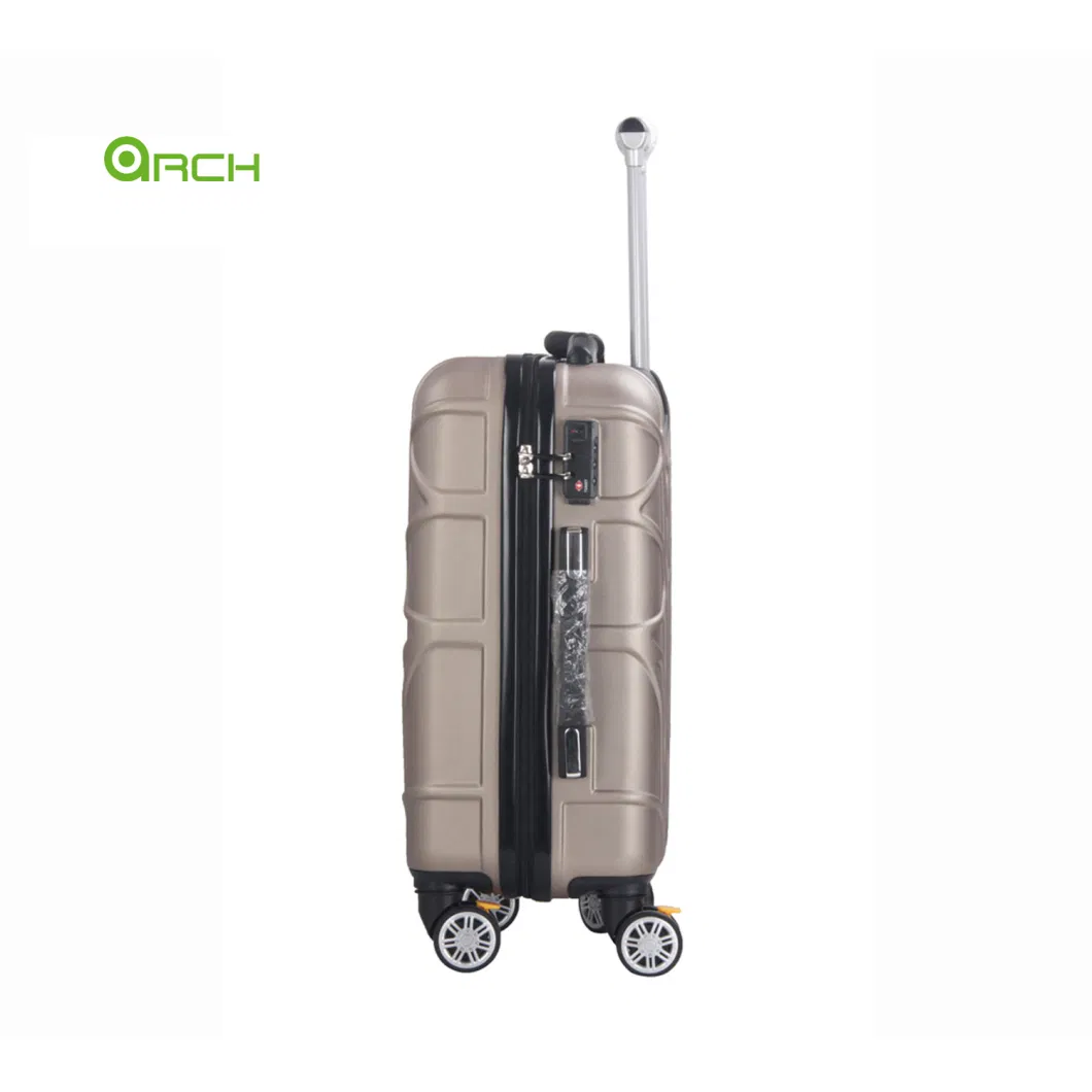 Durable ABS Hardside Luggage Set Trolley Case with Spinner Wheels