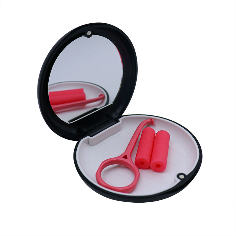 High Quality Colorful Dental Retainer Box ABS Rubber Denture Case