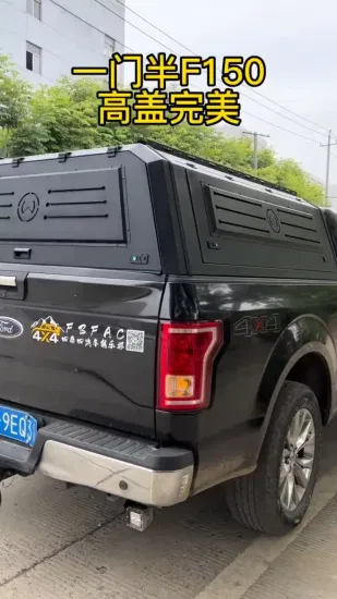 Aço personalizado oem telhado captador carro ute caminhão cama capa liga de alumínio caixa de ferramentas dossel para ford f150 f250 f450 ranger
