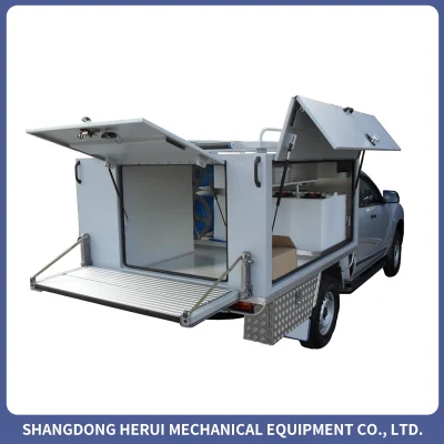 700mm Ute Canopy Caixa de ferramentas de alumínio para cães Caixas de alumínio para caminhão Ute/ATV/Trailer