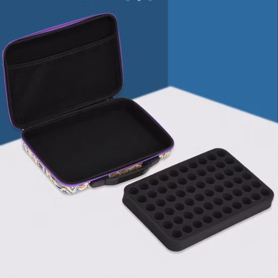 OEM Hard Shell EVA Travel à prova d'água portátil à prova de choque perfume cosmético carregando caixa de armazenamento de óleo essencial